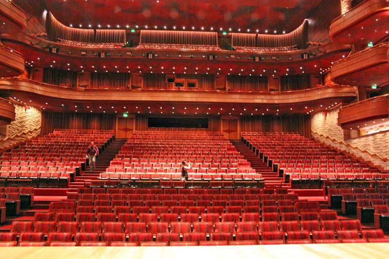 Teatro Bradesco, capacidade para 1.500 pessoas (Foto/Divulgação)