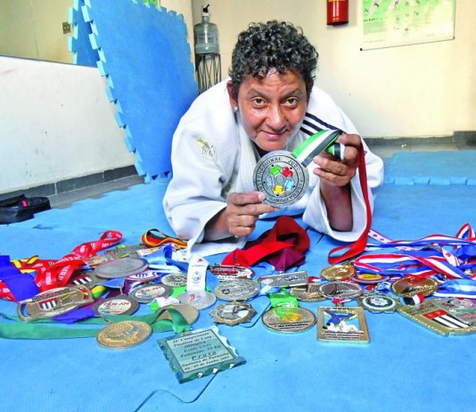 A ‘luta’ da judoca Fátima Belboni
