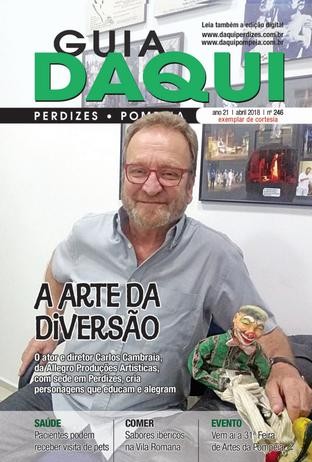 Daqui Perdizes – Edição 246 – Abril de 2018