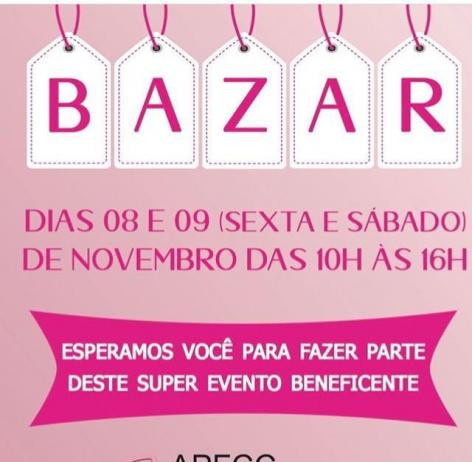 Bazar beneficente da Associação Paulista Feminina de Combate ao Câncer