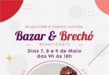 Bazar Brechó do Café & Talento tem entrada gratuita