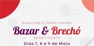 Bazar Brechó do Café & Talento tem entrada gratuita